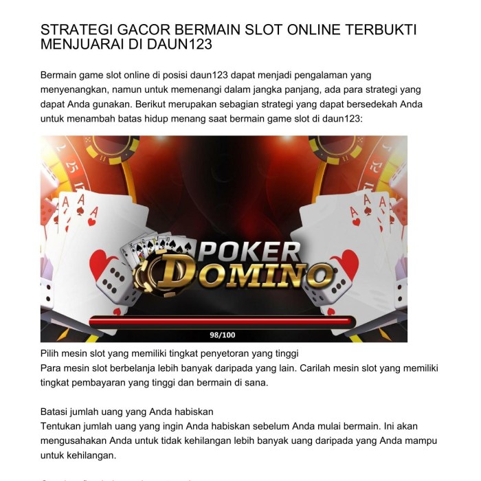 Strategi Gacor Bermain Slot Good Luck and Good Fortune